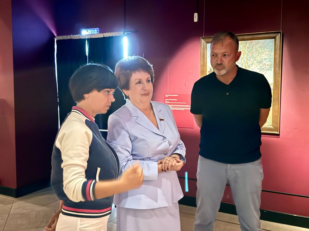 Екатерина Алтабаева: Сегодня посетила выставку «Константин Коровин. Симфония Света», которая проходит в Российской галерее искусств Екатерина Алтабаева: Сегодня посетила выставку «Константин Коровин. Симфония Света», которая проходит в Российской галерее искусств