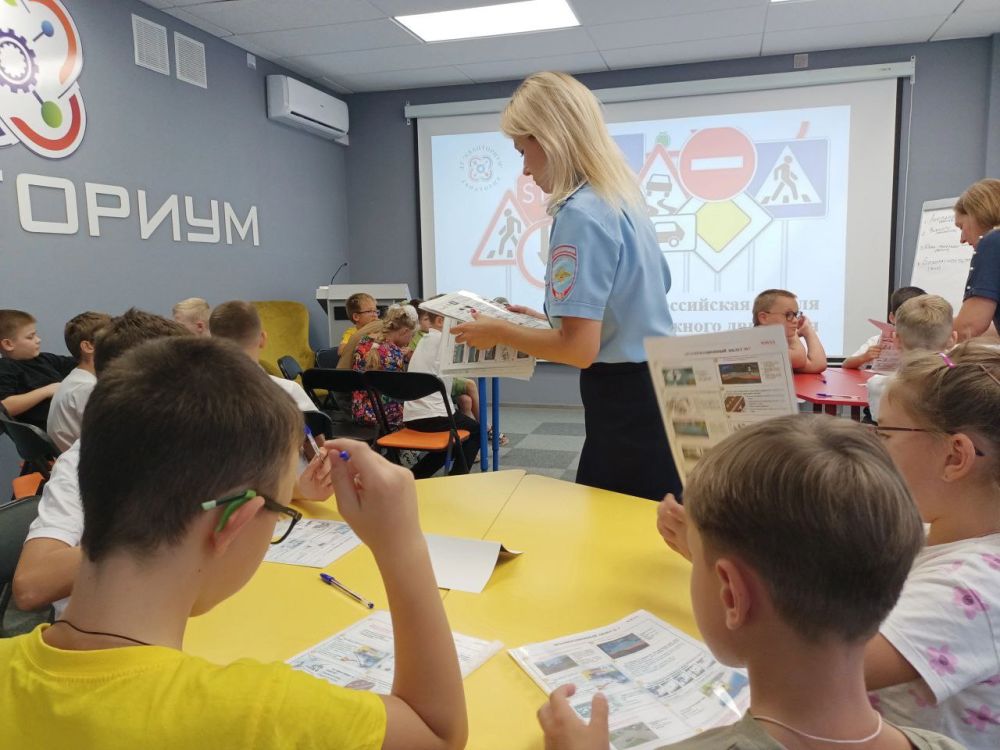 В рамках Недели безопасности дорожного движения, которая проходит в России с 16 по 20 сентября 2024 года, с целью... В рамках Недели безопасности дорожного движения, которая проходит в России с 16 по 20 сентября 2024 года, с целью...