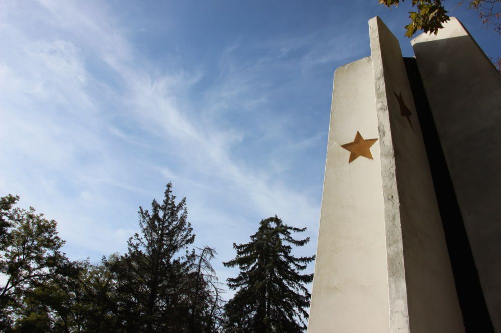 #зеленхоз. Специалисты службы городского хозяйства привели в порядок клумбы в сквере Лётчиков #зеленхоз. Специалисты службы городского хозяйства привели в порядок клумбы в сквере Лётчиков