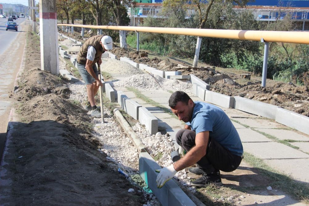 #ремонт_дорог. Ремонт пешеходных дорожек #ремонт_дорог. Ремонт пешеходных дорожек
