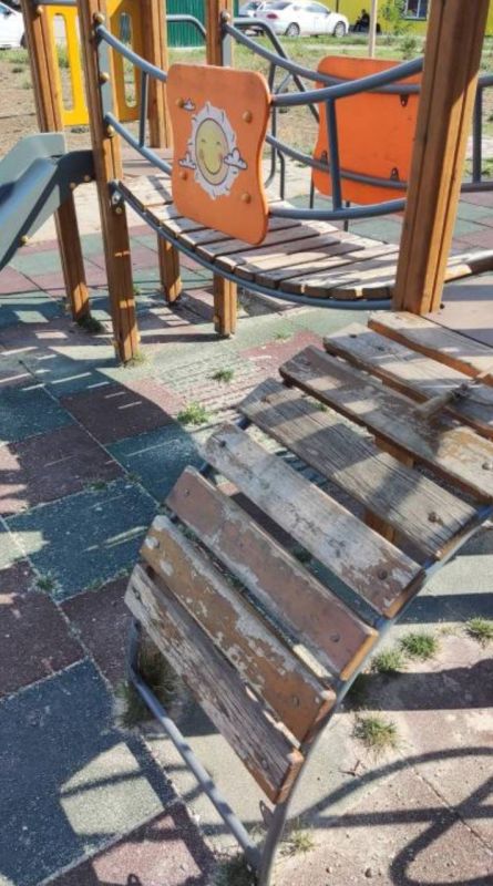 В Сакском районе прокурор требует привести в надлежащее состояние детскую игровую площадку В Сакском районе прокурор требует привести в надлежащее состояние детскую игровую площадку