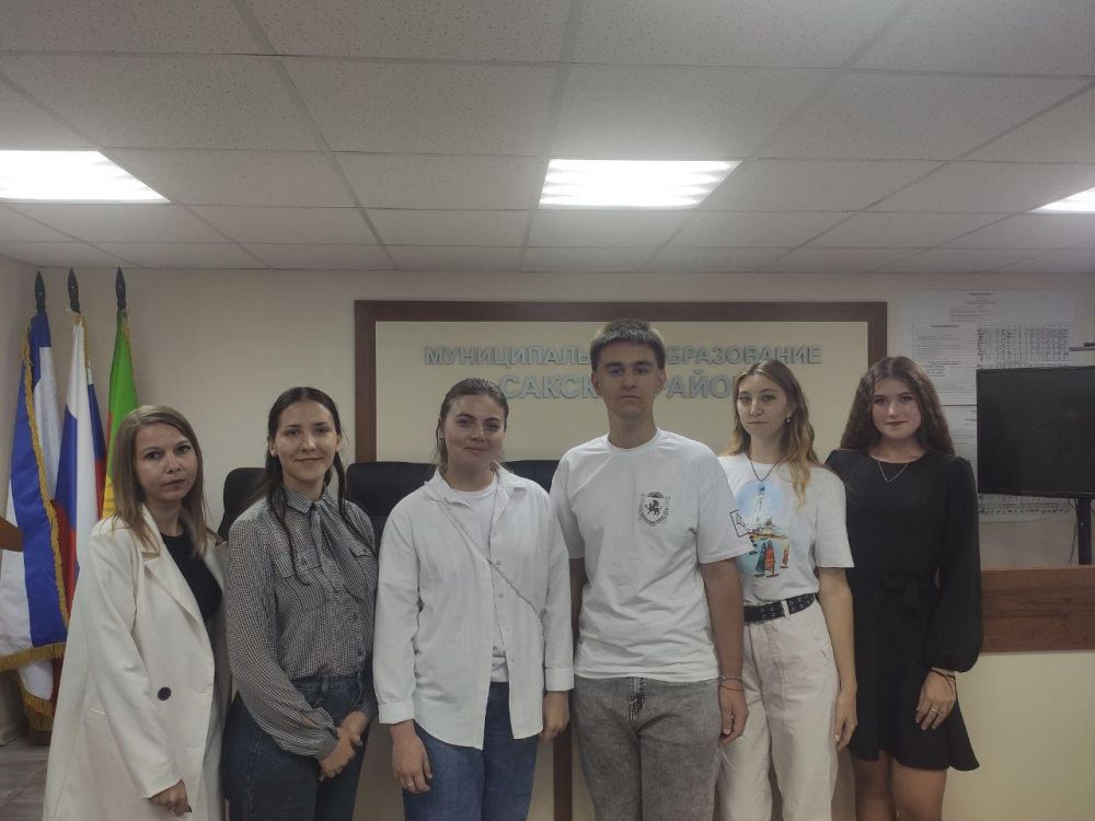 Состоялось первое заседание Молодёжного совета Сакского района в новом составе Состоялось первое заседание Молодёжного совета Сакского района в новом составе