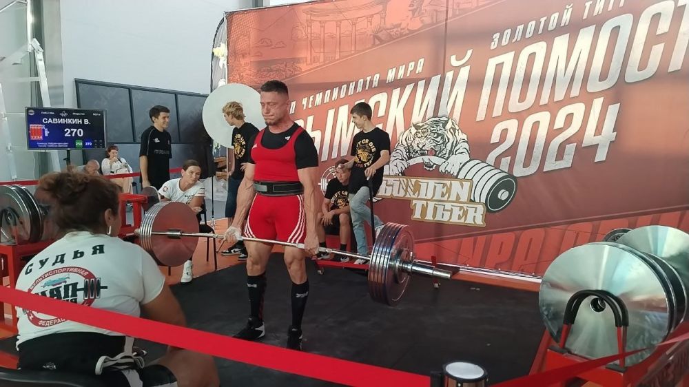 Сборная команда Феодосии выступила на Крымском этапе Чемпионата мира по силовым видам спорта «Золотой Тигр 2024», который состоялся 21-22 сентября в Евпатории Сборная команда Феодосии выступила на Крымском этапе Чемпионата мира по силовым видам спорта «Золотой Тигр 2024», который состоялся 21-22 сентября в Евпатории