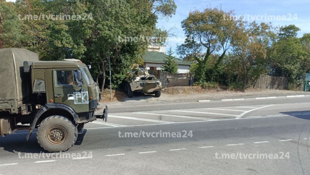 На ЮБК также проходят масштабные учения подразделений «Барс-Крым» На ЮБК также проходят масштабные учения подразделений «Барс-Крым»