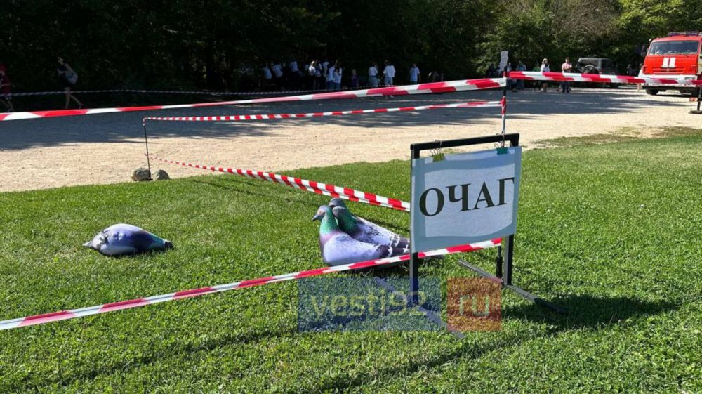 На Тороповой даче прошли учения по ликвидации эпизоотического очага гриппа птиц На Тороповой даче прошли учения по ликвидации эпизоотического очага гриппа птиц