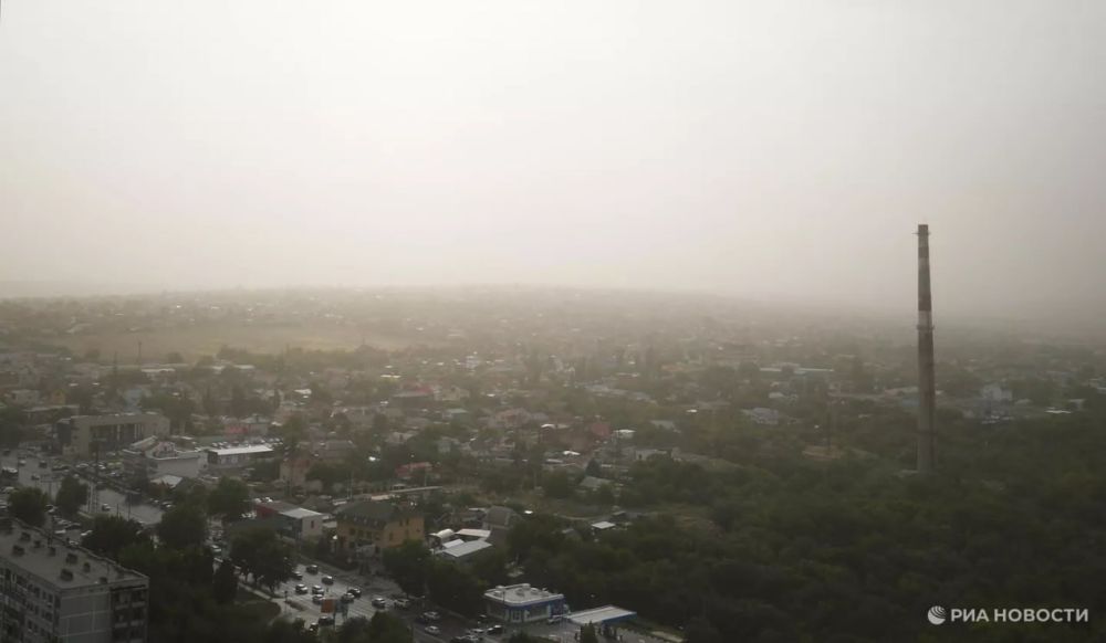 Можно выдохнуть: песчаная буря не дойдет до Крыма