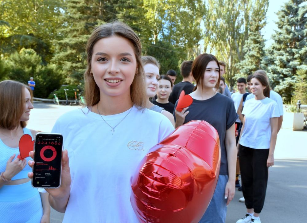 В Симферополе прошла Всероссийская акция «10 тысяч шагов к жизни» В Симферополе прошла Всероссийская акция «10 тысяч шагов к жизни»