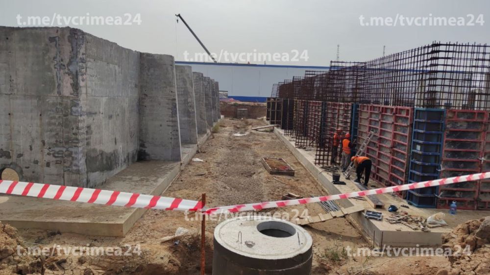 В Красноперекопске строят первый в Крыму комплекс доочистки воды В Красноперекопске строят первый в Крыму комплекс доочистки воды