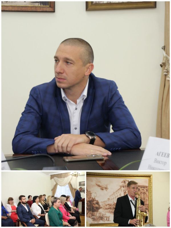 Сегодня для меня было большой честью вместе с руководством города Симферополя — Главой администрации Михаилом Афанасьевым и Председателем Горсовета Виктором Агеевым — поздравить симферопольских учителей с одним из главных праздников — Днём учителя Сегодня для меня было большой честью вместе с руководством города Симферополя — Главой администрации Михаилом Афанасьевым и Председателем Горсовета Виктором Агеевым — поздравить симферопольских учителей с одним из главных праздников — Днём учителя