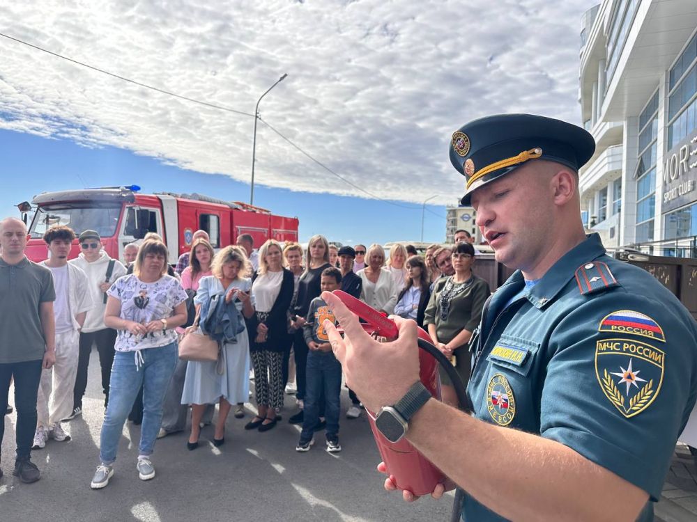 В алуштинском санатории прошли учения и мастер-класс для сотрудников В алуштинском санатории прошли учения и мастер-класс для сотрудников