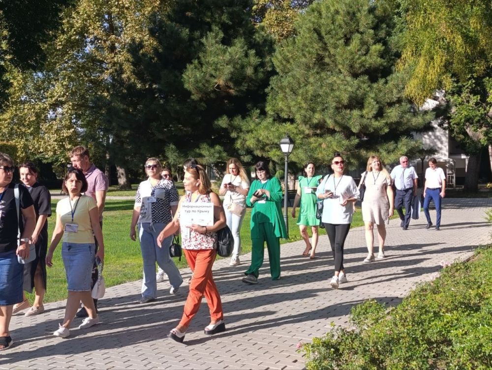 В Крыму завершился информационный тур для представителей госкорпораций, в котором они познакомились с возможностями отдыха и оздоровления своих сотрудников В Крыму завершился информационный тур для представителей госкорпораций, в котором они познакомились с возможностями отдыха и оздоровления своих сотрудников