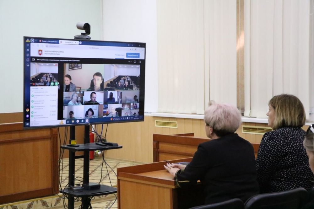 Ольга Урайкина: Сегодня в Бахчисарайском районе состоялось совещание в режиме ВКС с Председателем Комитета по... Ольга Урайкина: Сегодня в Бахчисарайском районе состоялось совещание в режиме ВКС с Председателем Комитета по...