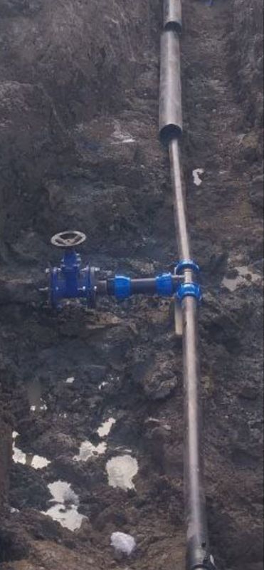 ФФ ГУП РК "Вода Крыма" выполнены работы по замене части водопроводной сети в пгт Щебетовка по ул.Джамиль Оджа ФФ ГУП РК "Вода Крыма" выполнены работы по замене части водопроводной сети в пгт Щебетовка по ул.Джамиль Оджа