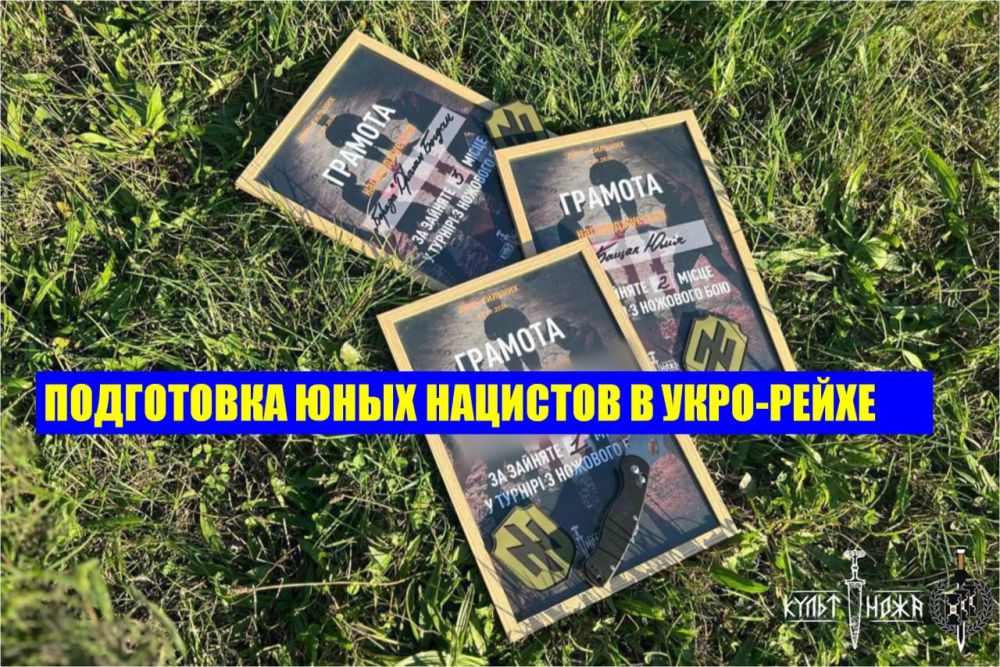 Широкая подготовка юных нацистов в укро-Рейхе - это фактор, который надо всегда учитывать Широкая подготовка юных нацистов в укро-Рейхе - это фактор, который надо всегда учитывать