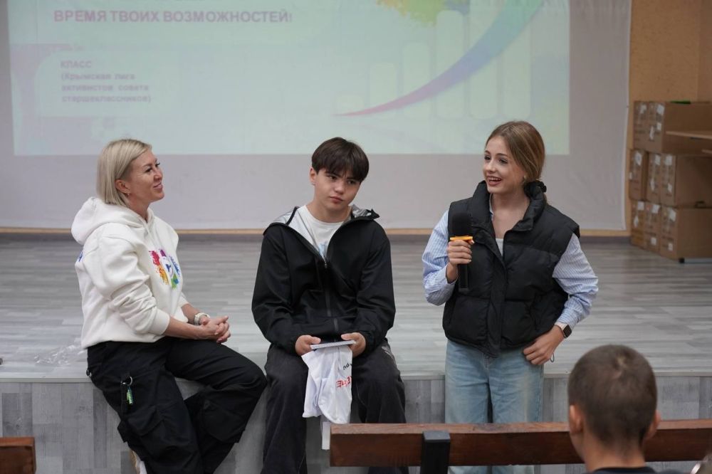 Сегодня на базе ДОЛ «Сокол» в рамках проведения смены отдыха «Школа лидера» для активистов школьных и муниципальных органов ученического самоуправления Республики Крым, работали три образовательные площадки: Сегодня на базе ДОЛ «Сокол» в рамках проведения смены отдыха «Школа лидера» для активистов школьных и муниципальных органов ученического самоуправления Республики Крым, работали три образовательные площадки: