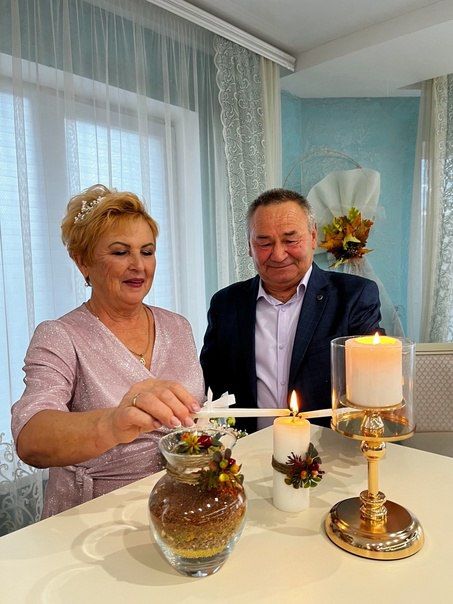 Керченский городской отдел ЗАГС провёл «золотой» юбилей супружеской жизни - чествование Василия Сергеевича и Людмилы Гаптулловны Барковых