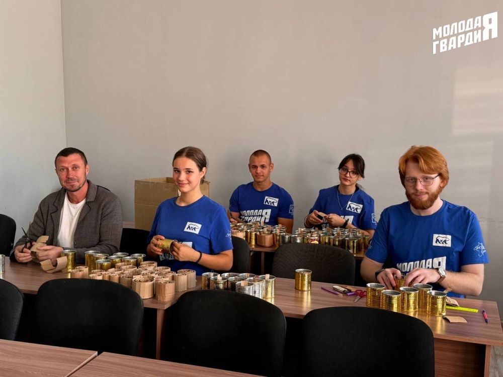 В рамках федерального проекта «Наставник Z» молодогвардейцы Джанкоя и Джанкойского района изготовили окопные свечи для бойцов СВО В рамках федерального проекта «Наставник Z» молодогвардейцы Джанкоя и Джанкойского района изготовили окопные свечи для бойцов СВО