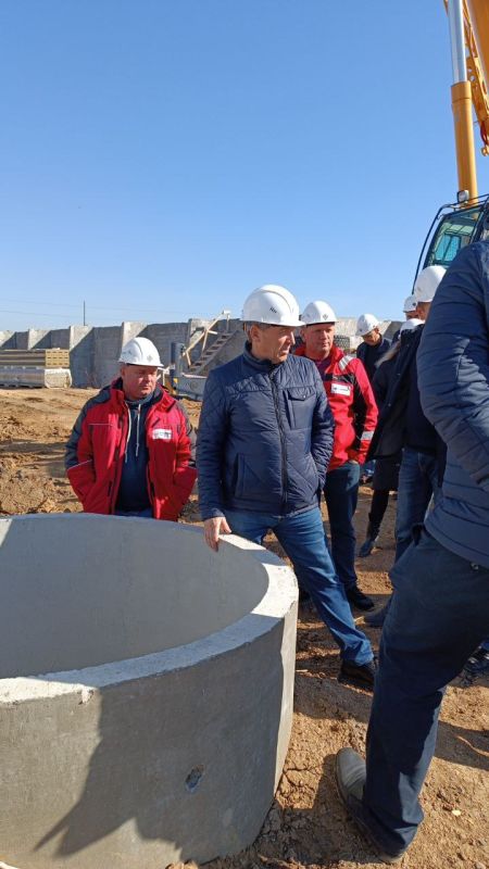 Юрий Гоцанюк: В рамках регионального проекта «Чистая вода» в Красноперекопске ведется строительство крупного водоочистного сооружения с проектной мощностью 15 тыс Юрий Гоцанюк: В рамках регионального проекта «Чистая вода» в Красноперекопске ведется строительство крупного водоочистного сооружения с проектной мощностью 15 тыс