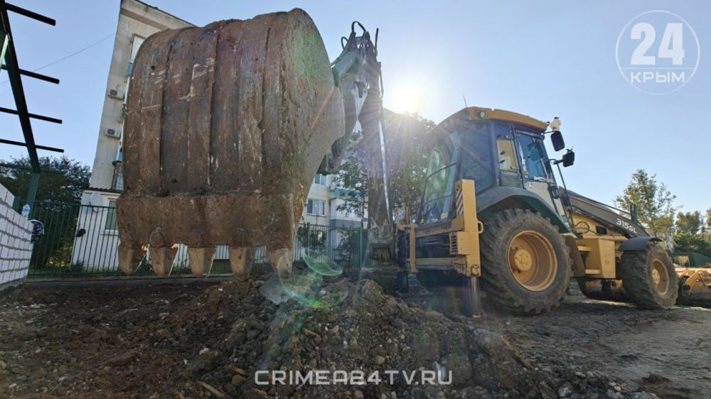 В Саках реконструкция детского сада «Светлячок» выполнена на 73% В Саках реконструкция детского сада «Светлячок» выполнена на 73%