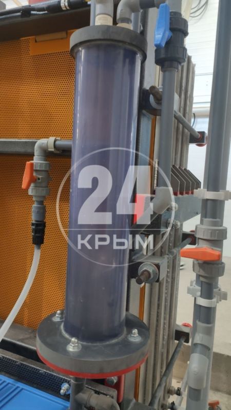 В Феодосии установили новую систему обеззараживания воды В Феодосии установили новую систему обеззараживания воды
