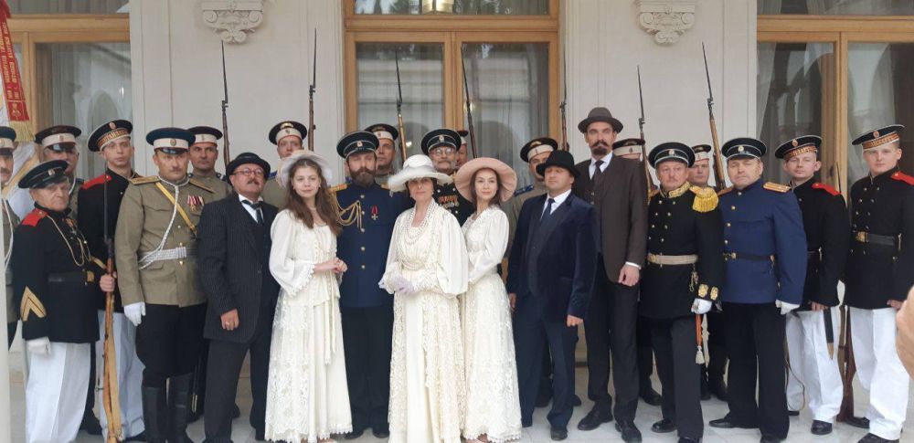 В рамках круглого стола #РВИО «Оборона Севастополя. Возрождение» прошла реконструкция встречи императора Николая ll с авторами фильма «Оборона Севастополя» 1911 г В рамках круглого стола #РВИО «Оборона Севастополя. Возрождение» прошла реконструкция встречи императора Николая ll с авторами фильма «Оборона Севастополя» 1911 г