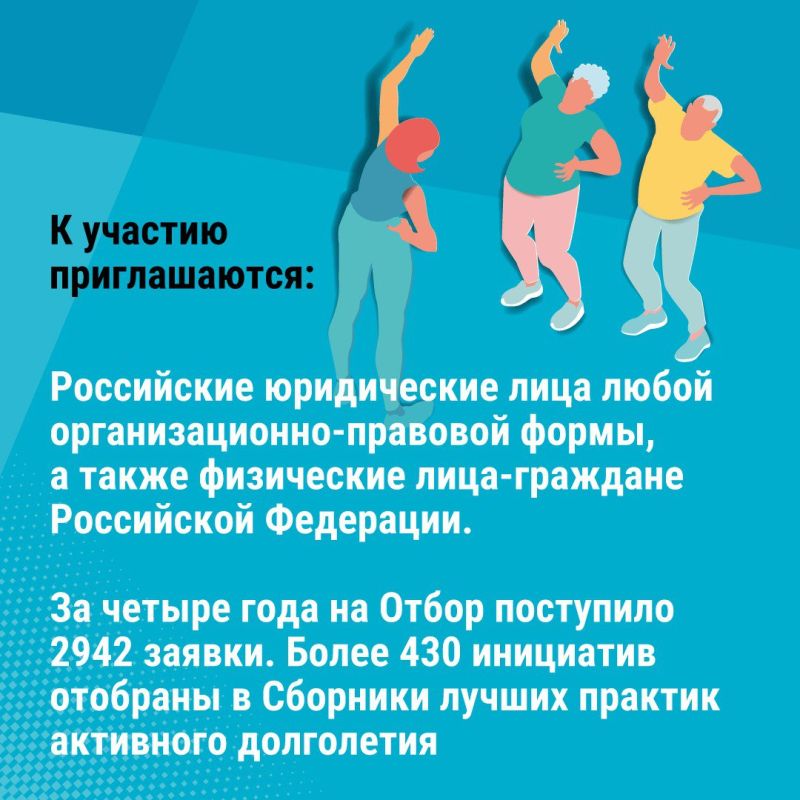 Активное долголетие – 2024 Активное долголетие – 2024