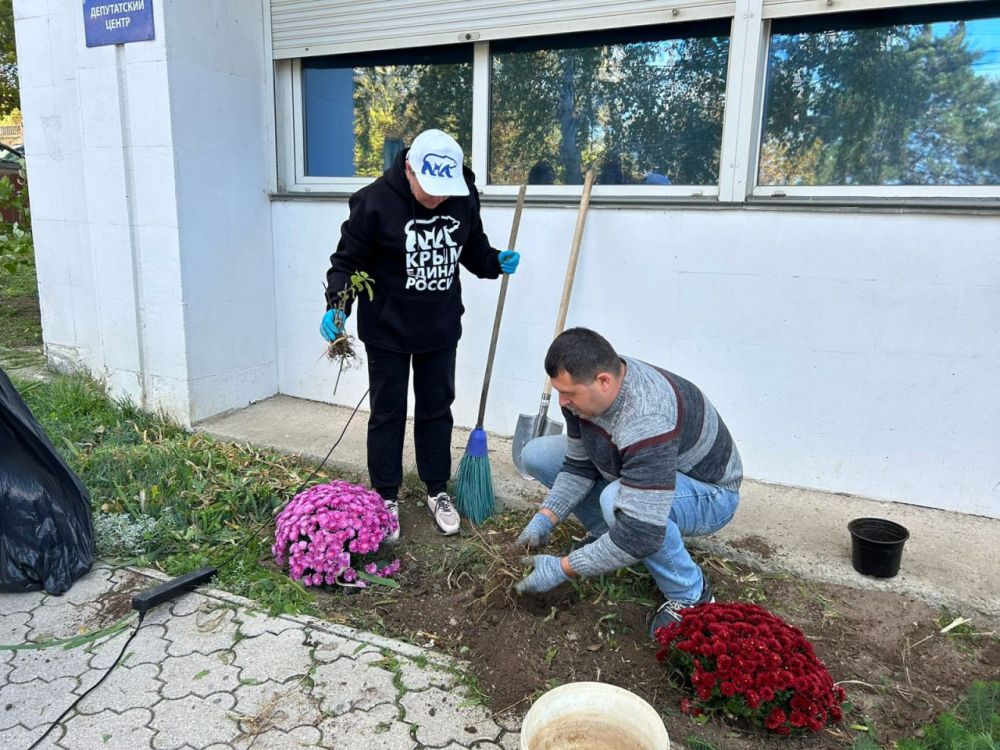 Ольга Урайкина: Сегодня в Бахчисарайском районе по инициативе Владимира Константинова - секретаря Крымского регионального... Ольга Урайкина: Сегодня в Бахчисарайском районе по инициативе Владимира Константинова - секретаря Крымского регионального...