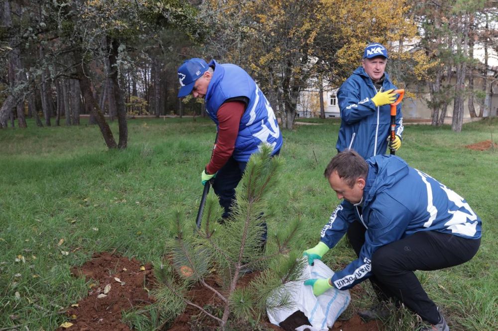 2 ноября на полуострове в рамках регионального партийного проекта «Единой России» «Чистый Крым» началась ежегодная экологическая акция «Посади своё дерево жизни» 2 ноября на полуострове в рамках регионального партийного проекта «Единой России» «Чистый Крым» началась ежегодная экологическая акция «Посади своё дерево жизни»