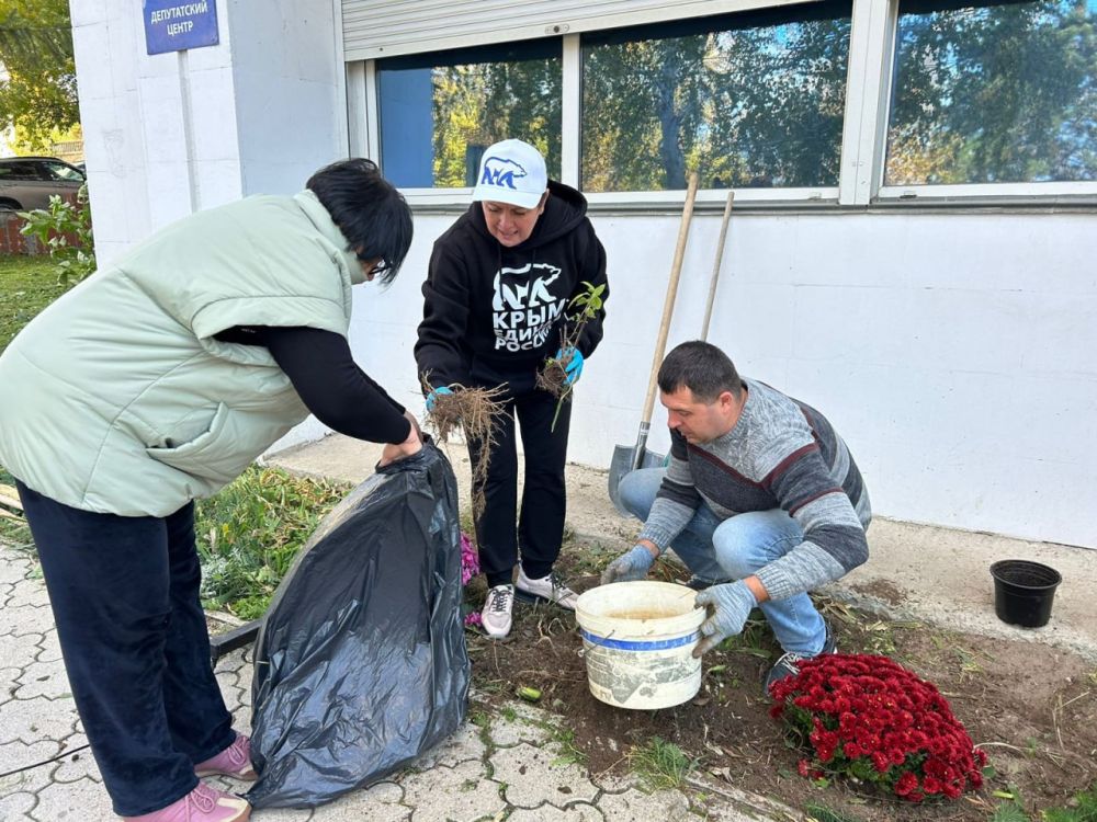 Ольга Урайкина: Сегодня в Бахчисарайском районе по инициативе Владимира Константинова - секретаря Крымского регионального... Ольга Урайкина: Сегодня в Бахчисарайском районе по инициативе Владимира Константинова - секретаря Крымского регионального...