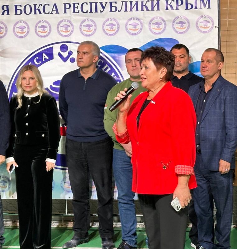 Ольга Торубарова: Глава Республики Крым Сергей Аксёнов принял участие в церемонии открытия 45-х Всероссийских соревнований по боксу “Памяти Заслуженного тренера по боксу, двукратного чемпиона Европы среди боксеров-профессионалов Педро Саэс Бенедикто” Ольга Торубарова: Глава Республики Крым Сергей Аксёнов принял участие в церемонии открытия 45-х Всероссийских соревнований по боксу “Памяти Заслуженного тренера по боксу, двукратного чемпиона Европы среди боксеров-профессионалов Педро Саэс Бенедикто”