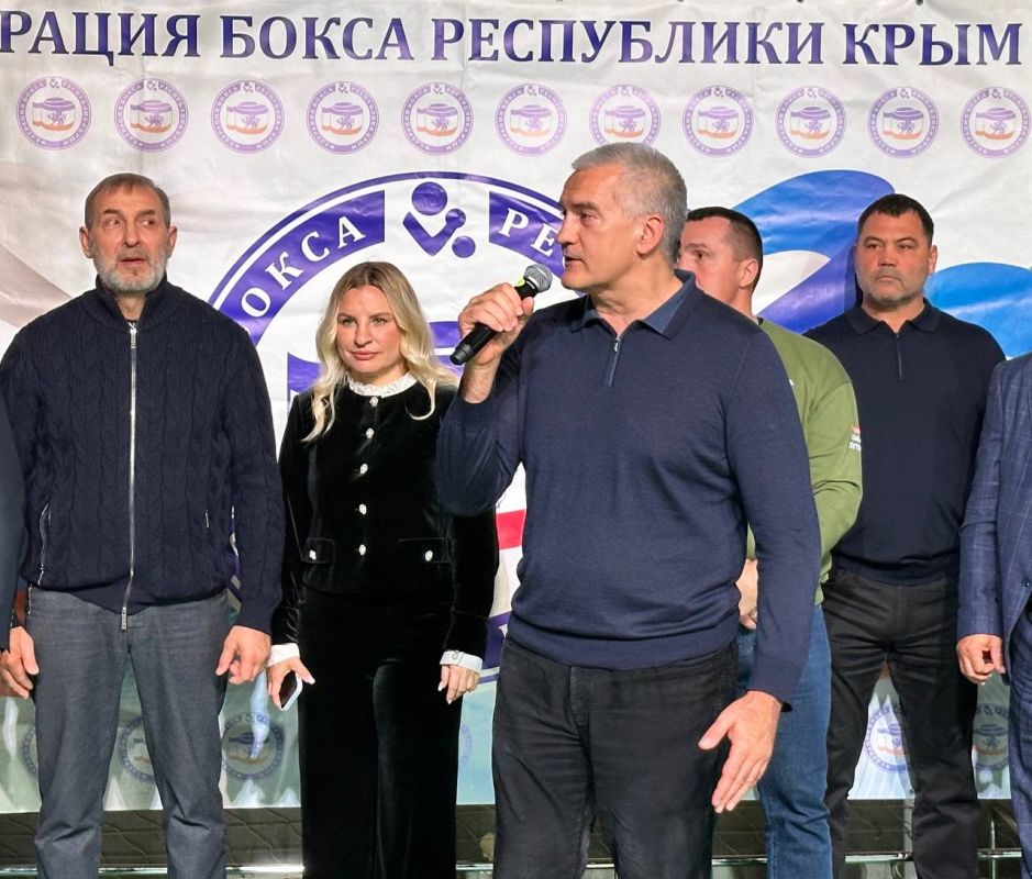Ольга Торубарова: Глава Республики Крым Сергей Аксёнов принял участие в церемонии открытия 45-х Всероссийских соревнований по боксу “Памяти Заслуженного тренера по боксу, двукратного чемпиона Европы среди боксеров-профессионалов Педро Саэс Бенедикто” Ольга Торубарова: Глава Республики Крым Сергей Аксёнов принял участие в церемонии открытия 45-х Всероссийских соревнований по боксу “Памяти Заслуженного тренера по боксу, двукратного чемпиона Европы среди боксеров-профессионалов Педро Саэс Бенедикто”