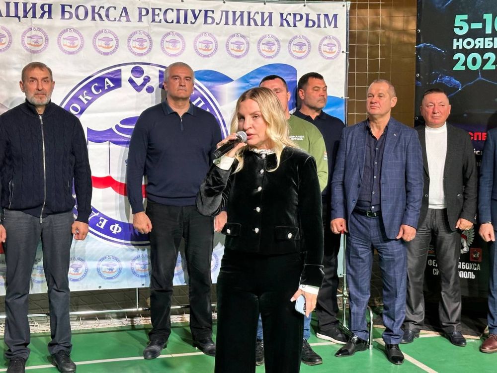 Ольга Торубарова: Глава Республики Крым Сергей Аксёнов принял участие в церемонии открытия 45-х Всероссийских соревнований по боксу “Памяти Заслуженного тренера по боксу, двукратного чемпиона Европы среди боксеров-профессионалов Педро Саэс Бенедикто” Ольга Торубарова: Глава Республики Крым Сергей Аксёнов принял участие в церемонии открытия 45-х Всероссийских соревнований по боксу “Памяти Заслуженного тренера по боксу, двукратного чемпиона Европы среди боксеров-профессионалов Педро Саэс Бенедикто”