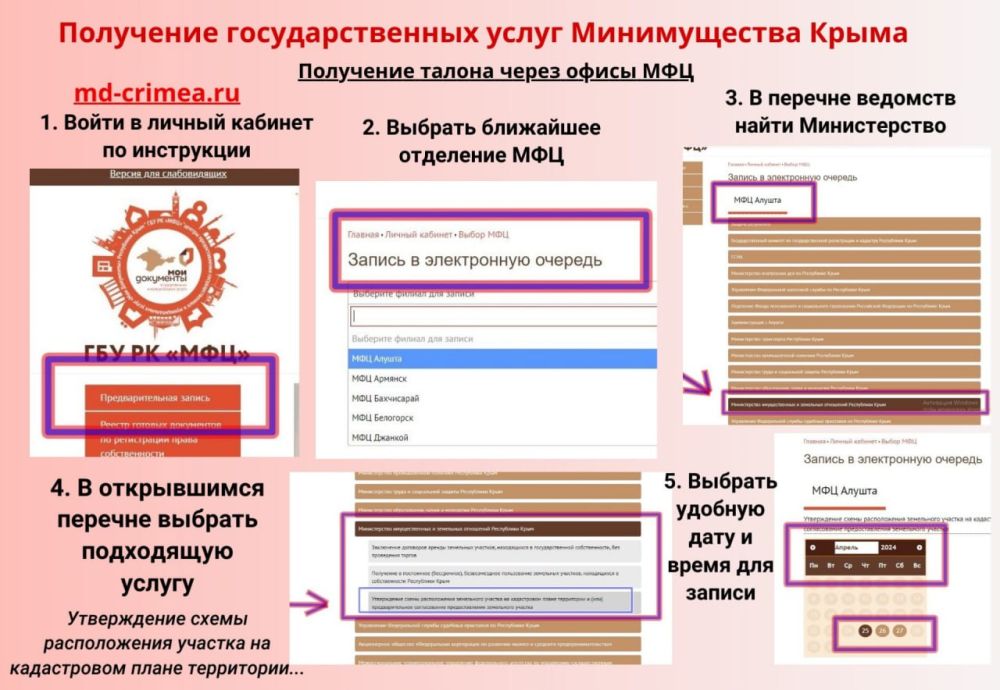 Подать документы в Минимущество Крыма для получения государственных услуг можно несколькими способами Подать документы в Минимущество Крыма для получения государственных услуг можно несколькими способами