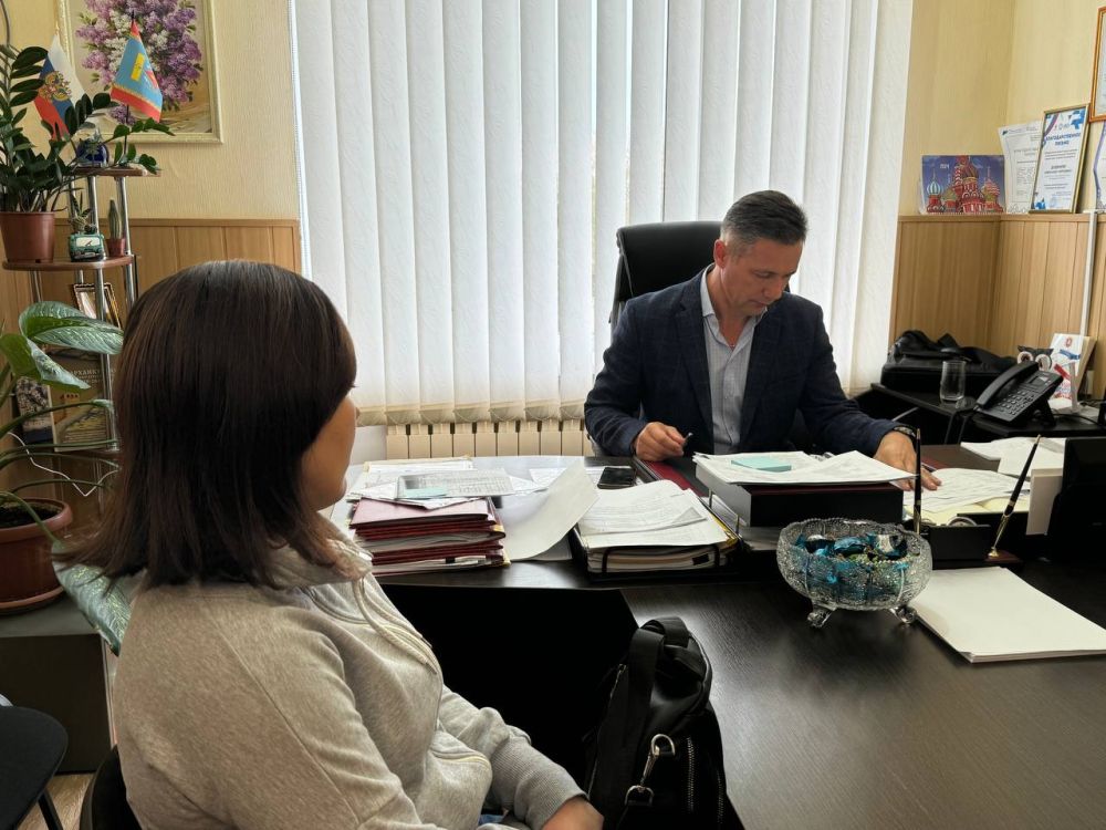 Александр Дудинов: Провел очередной прием граждан по личным вопросам в администрации Черноморского района Александр Дудинов: Провел очередной прием граждан по личным вопросам в администрации Черноморского района