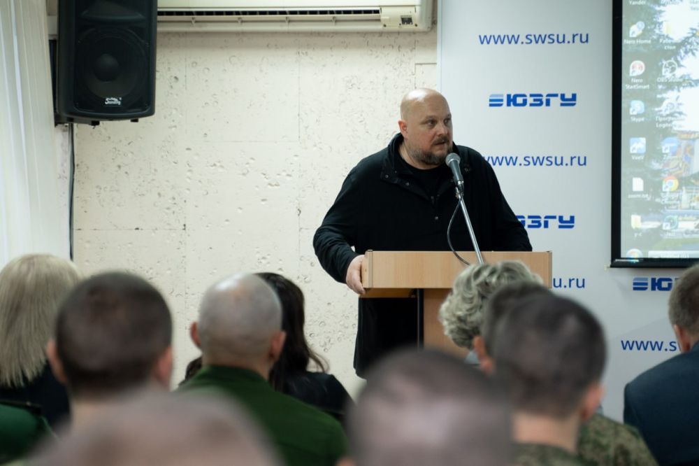 Сегодня ЮЗГУ посетили помощник Главы Чеченской Республики, командир спецназа «Ахмат», заместитель начальника Главного... Сегодня ЮЗГУ посетили помощник Главы Чеченской Республики, командир спецназа «Ахмат», заместитель начальника Главного...