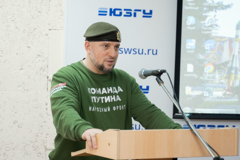 Сегодня ЮЗГУ посетили помощник Главы Чеченской Республики, командир спецназа «Ахмат», заместитель начальника Главного... Сегодня ЮЗГУ посетили помощник Главы Чеченской Республики, командир спецназа «Ахмат», заместитель начальника Главного...
