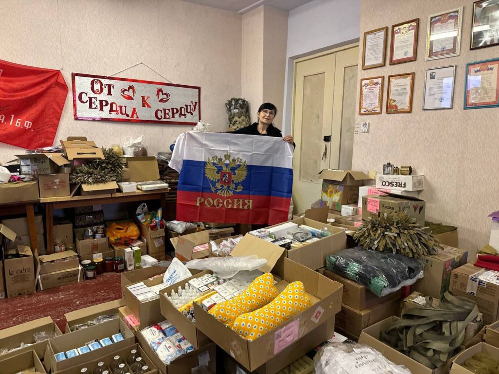Александр Дудинов: В зону СВО доставлен очередной гуманитарный груз из Черноморского района Александр Дудинов: В зону СВО доставлен очередной гуманитарный груз из Черноморского района