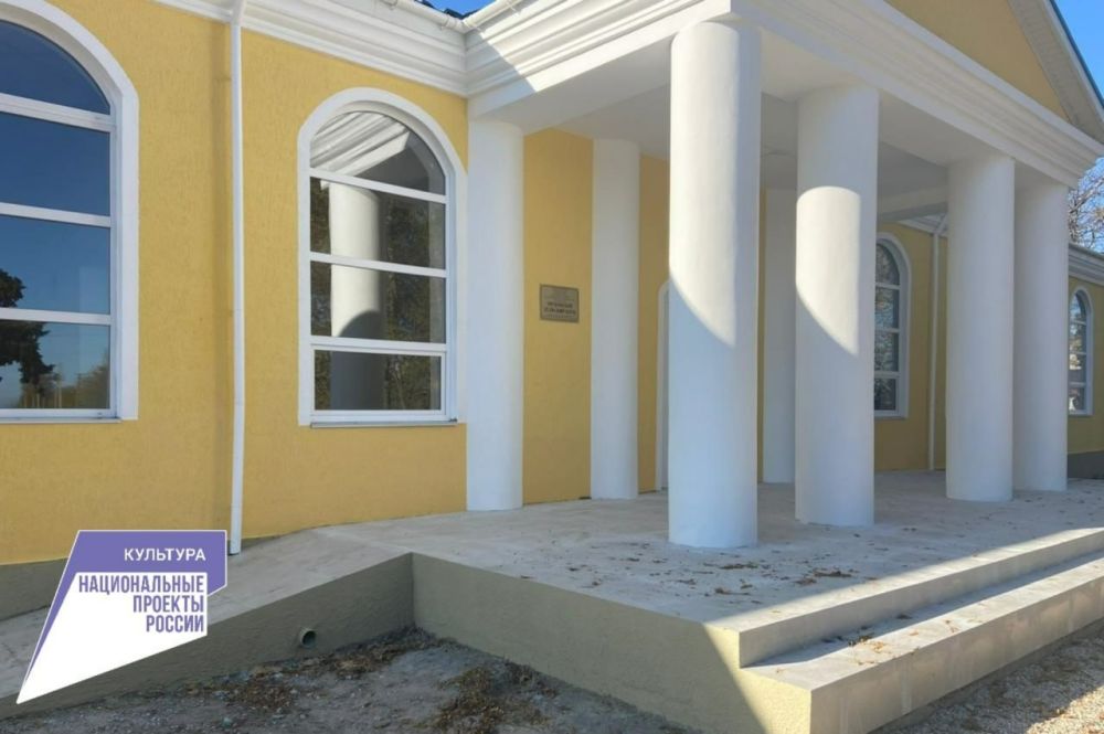 В Кировском районе завершен капремонт сельского клуба