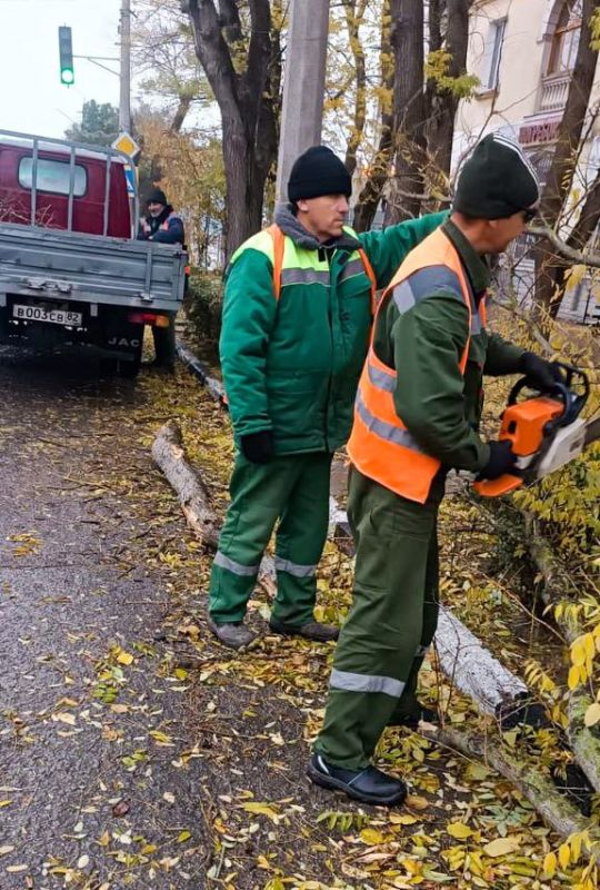 Сотрудники управления по гражданской обороне и общественной безопасности, а также коммунальные службы города работают в усиленном режиме из-за непогоды Сотрудники управления по гражданской обороне и общественной безопасности, а также коммунальные службы города работают в усиленном режиме из-за непогоды