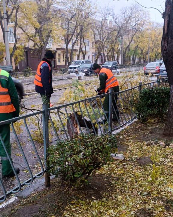 Сотрудники управления по гражданской обороне и общественной безопасности, а также коммунальные службы города работают в усиленном режиме из-за непогоды Сотрудники управления по гражданской обороне и общественной безопасности, а также коммунальные службы города работают в усиленном режиме из-за непогоды