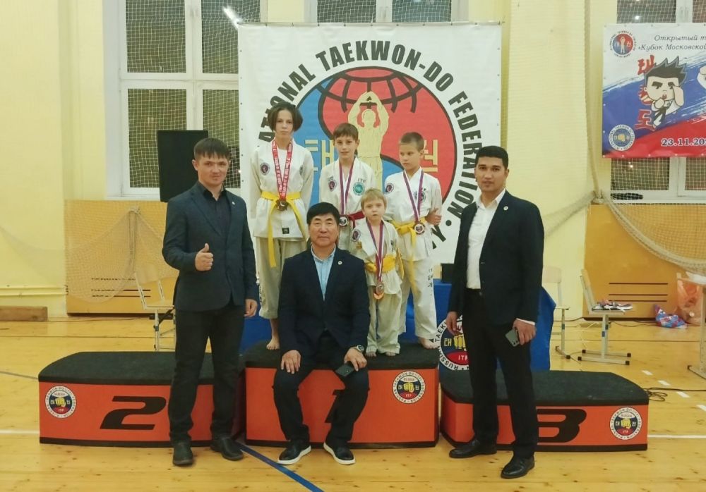Юные спортсмены Насыпного стали победителями и призерами Кубка Московской области по таэкван-до Юные спортсмены Насыпного стали победителями и призерами Кубка Московской области по таэкван-до