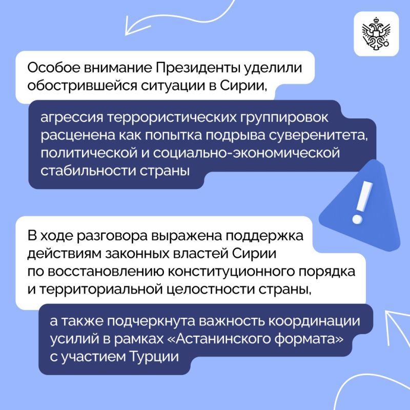 Владимир Путин созвонился с Президентом Ирана: главные заявления Владимир Путин созвонился с Президентом Ирана: главные заявления