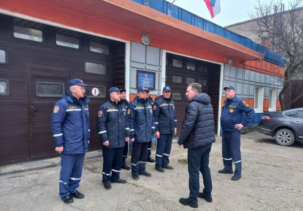 Алексей Ерёменко: Посетил сегодня наши реагирующие подразделения в г. Феодосия Алексей Ерёменко: Посетил сегодня наши реагирующие подразделения в г. Феодосия