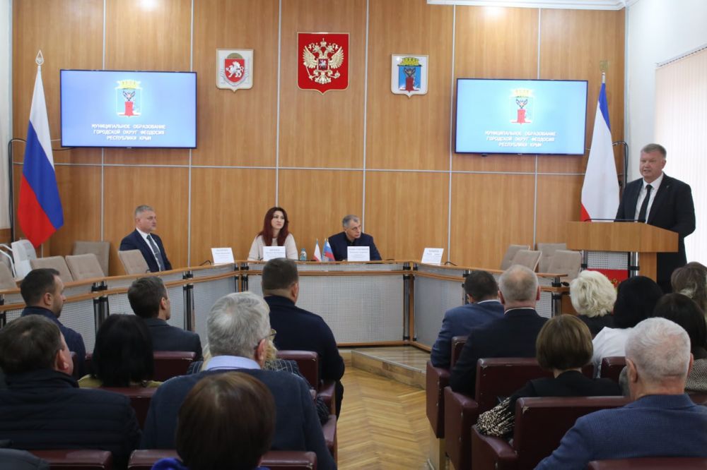 Игорь Ткаченко: Сегодня Феодосийский округ с рабочим визитом посетил Председатель Государственного Совета Республики Крым Владимир Андреевич Константинов Игорь Ткаченко: Сегодня Феодосийский округ с рабочим визитом посетил Председатель Государственного Совета Республики Крым Владимир Андреевич Константинов
