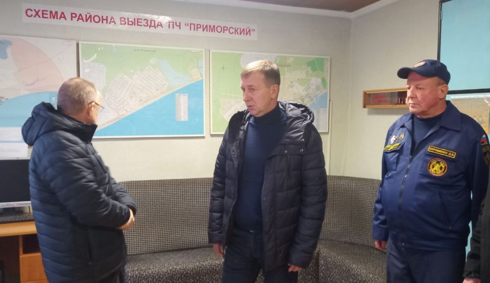 Алексей Ерёменко: Посетил сегодня наши реагирующие подразделения в г. Феодосия Алексей Ерёменко: Посетил сегодня наши реагирующие подразделения в г. Феодосия