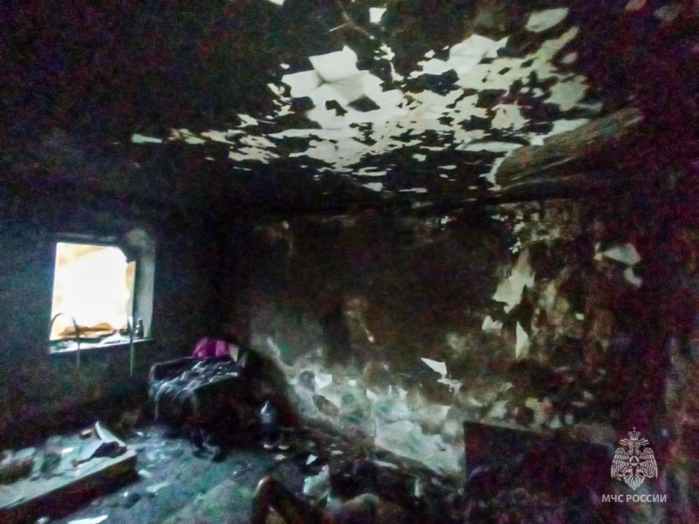 В Керчи на пожаре погиб человек В Керчи на пожаре погиб человек