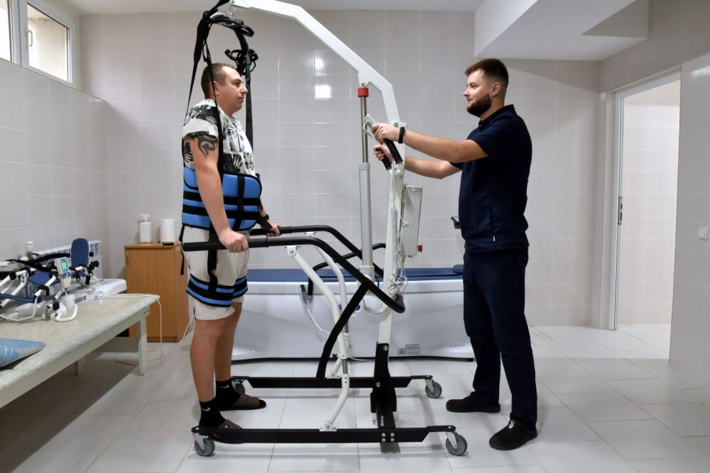 Более ста единиц оборудования для медицинской реабилитации поставлено в две крымские больницы Более ста единиц оборудования для медицинской реабилитации поставлено в две крымские больницы