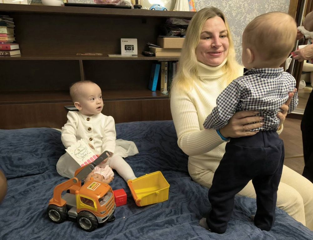 Ольга Торубарова: 5 декабря свой первый юбилей отметили наши малыши: Владимир и Виктория! Ольга Торубарова: 5 декабря свой первый юбилей отметили наши малыши: Владимир и Виктория!