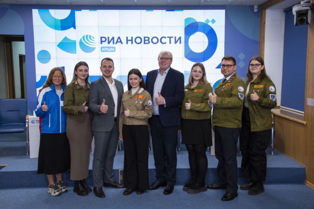 Алексей Зинченко: На пресс-конференции РИА Новости Крым обсудили деятельность крымских студотрядовцев! Алексей Зинченко: На пресс-конференции РИА Новости Крым обсудили деятельность крымских студотрядовцев!