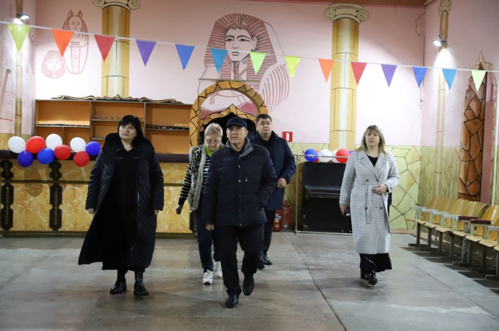 Юрий Гоцанюк: В Бахчисарайском районе осмотрел объекты культуры в селах Верхоречье, Голубинка, Куйбышево, Красный мак, Каштаны и Угловое, в которых планируется провести ремонтные работы, создав комфортные условий для занятий... Юрий Гоцанюк: В Бахчисарайском районе осмотрел объекты культуры в селах Верхоречье, Голубинка, Куйбышево, Красный мак, Каштаны и Угловое, в которых планируется провести ремонтные работы, создав комфортные условий для занятий...